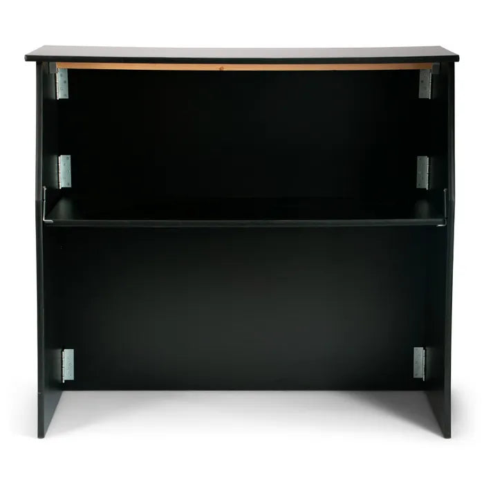 Black Portable Folding Bar