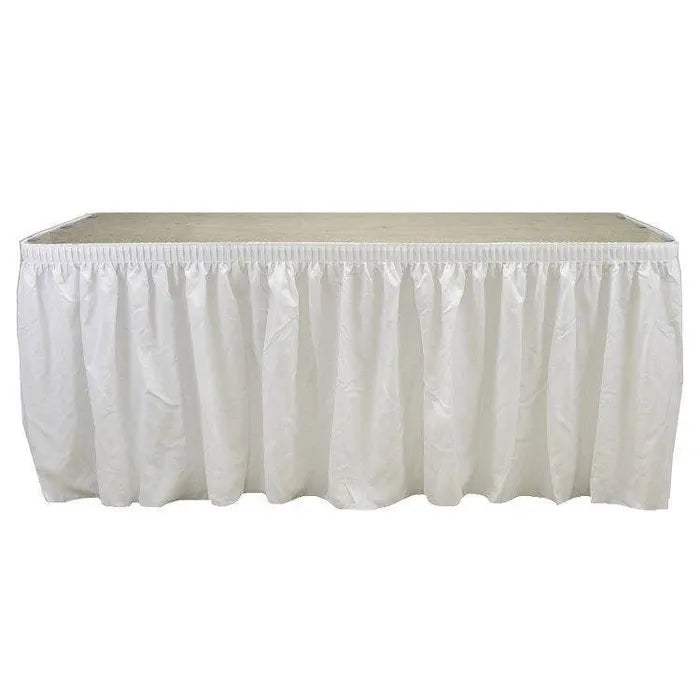 Table Skirt for 6FT Table - White